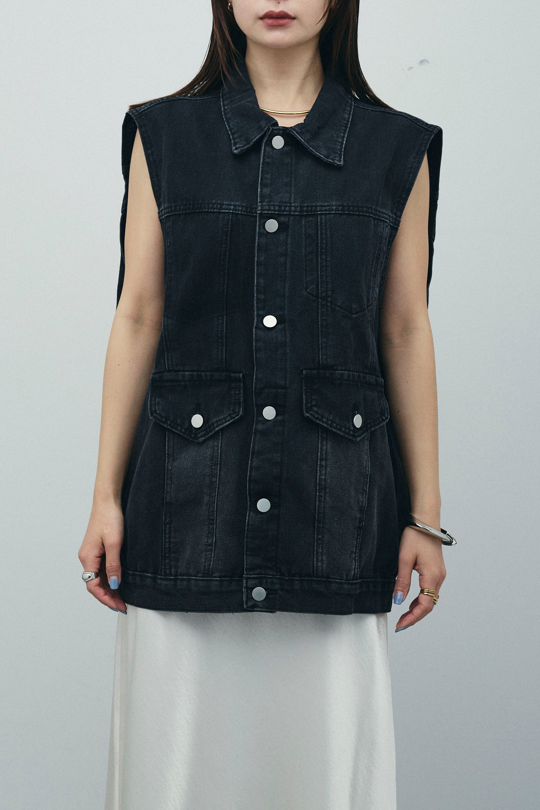 [予約]ヴィンテージライクノースリデニムジャケット