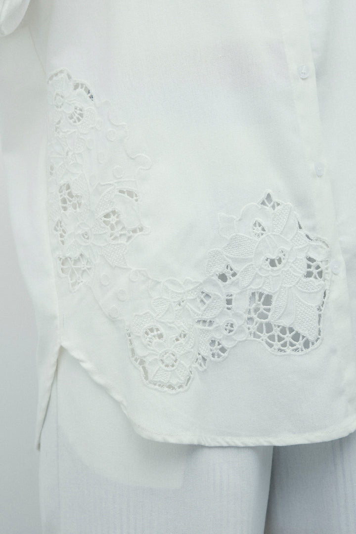 [予約]カットワークレースセットアップ