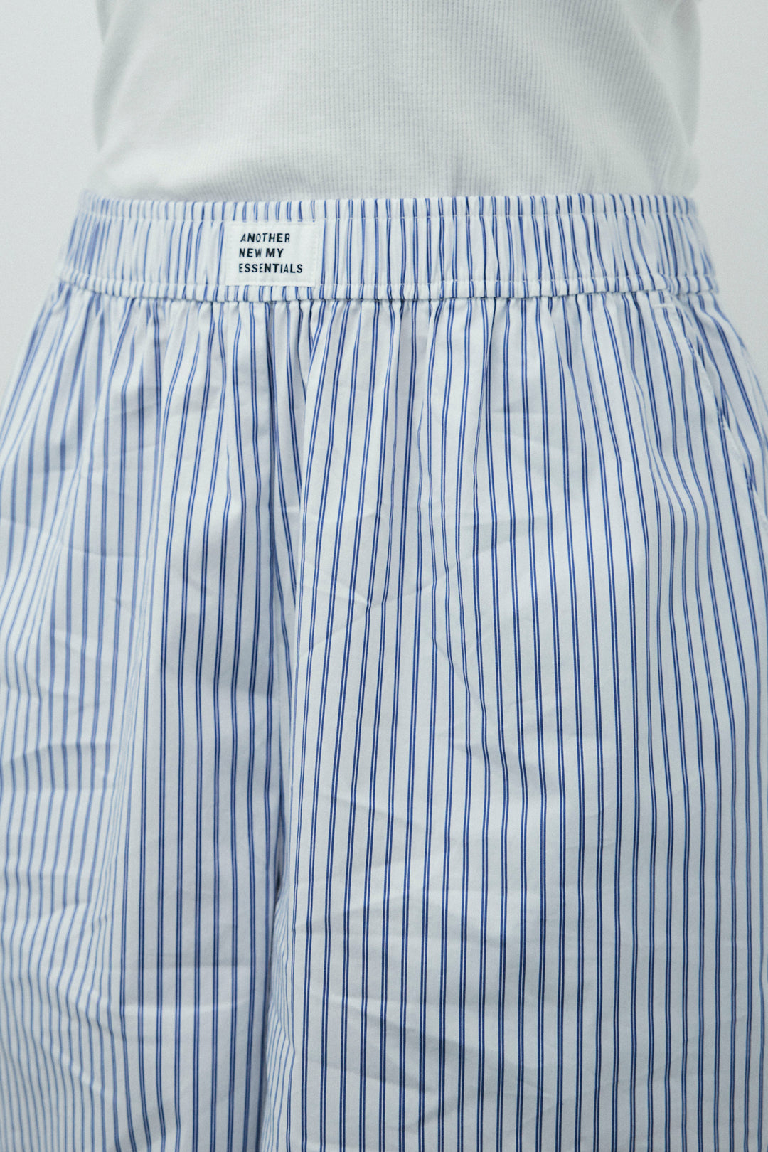 [予約]ストライプイージーハーフパンツ