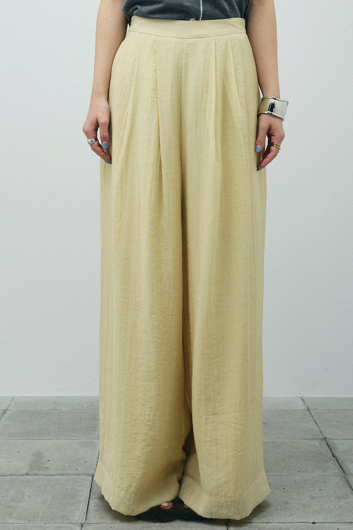 [予約]とろみワイドパンツ