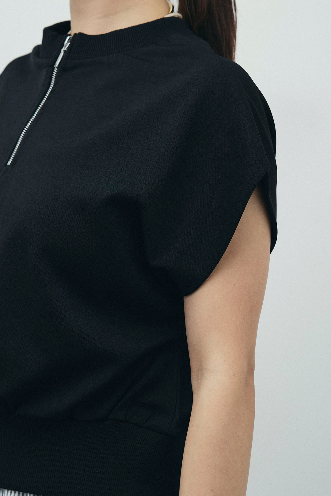 [予約]前後2WAYポンチフレンチスリーブTシャツ