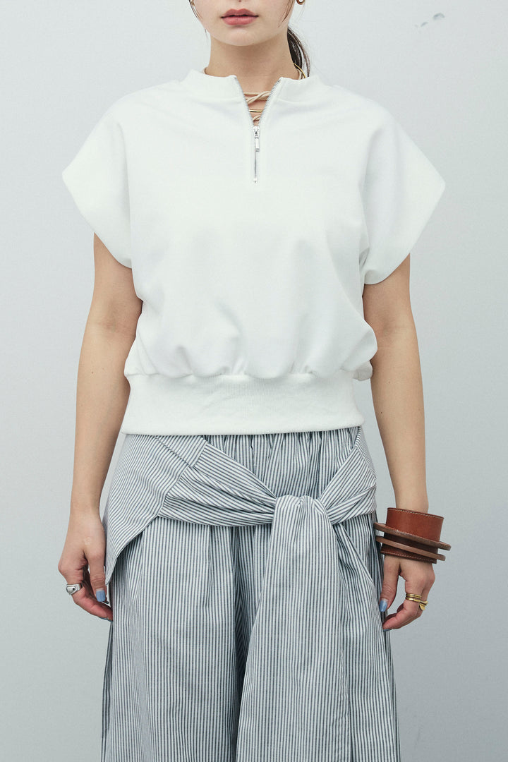[予約]前後2WAYポンチフレンチスリーブTシャツ