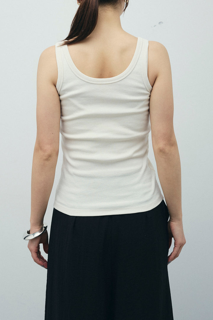 [予約/SET]ネーム入りアメスリタンク+テレコベーシックタンク+クレープタックワイドサロペット(3set)