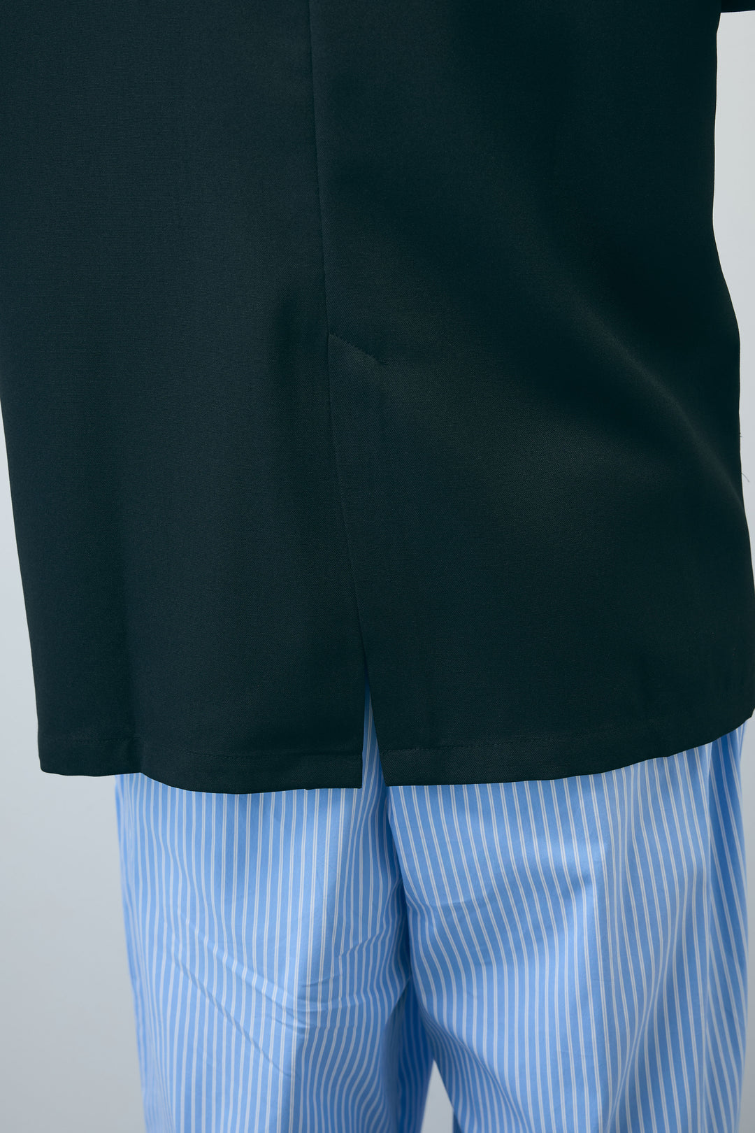 [予約/SET]半袖ダブルテーラードJK+ネーム入りアメスリタンク+テレコベーシックタンク+ストライプ イージー ワイド パンツ(4set)