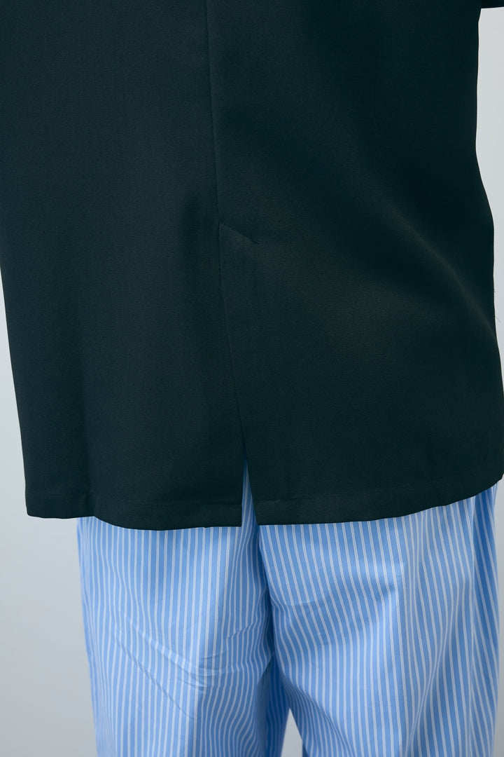 [予約/SET]半袖ダブルテーラードJK+ネーム入りアメスリタンク+テレコベーシックタンク+チェックパンツ(4set)