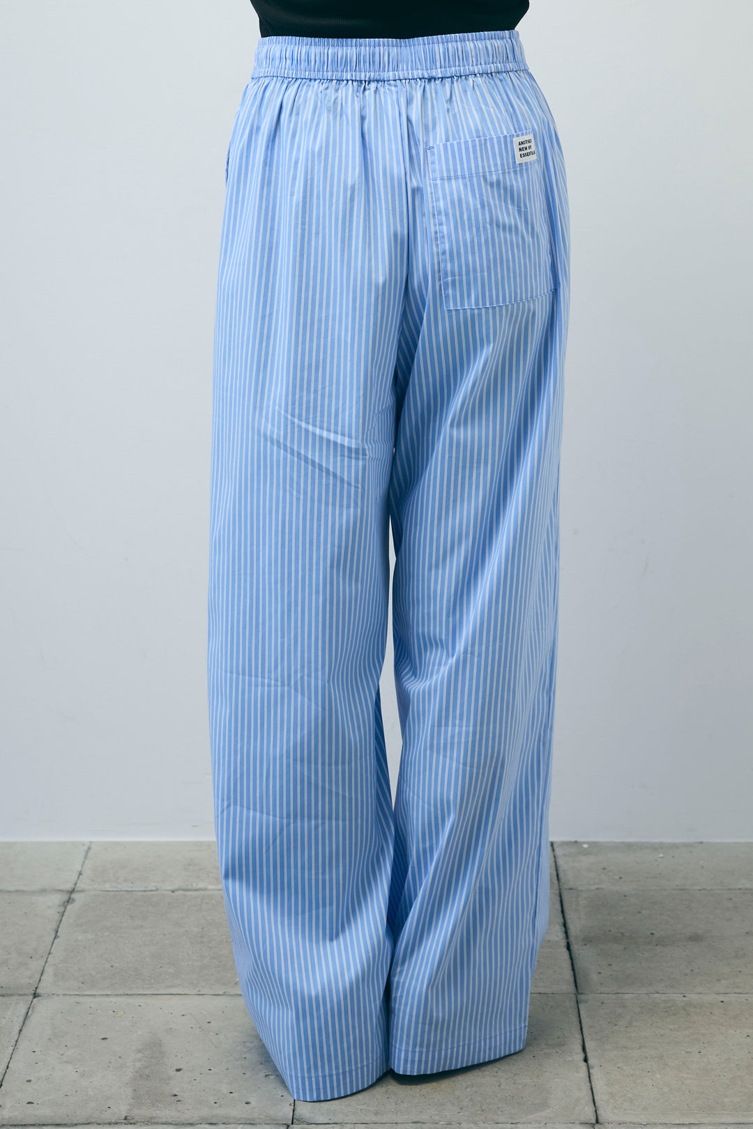 [予約/SET]半袖ダブルテーラードJK+ネーム入りアメスリタンク+テレコベーシックタンク+ストライプ イージー ワイド パンツ(4set)