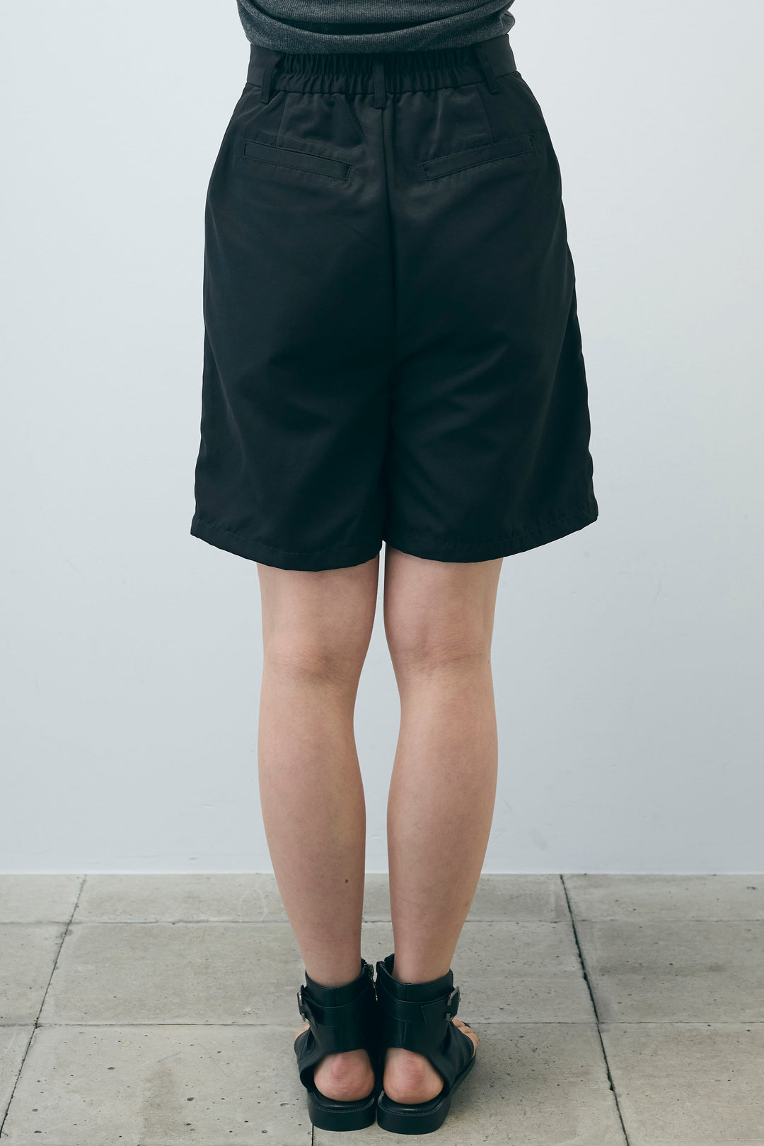 [予約/SET]ストライプバルーンアメスリTOPS+ツイルタックハーフパンツ(2set)