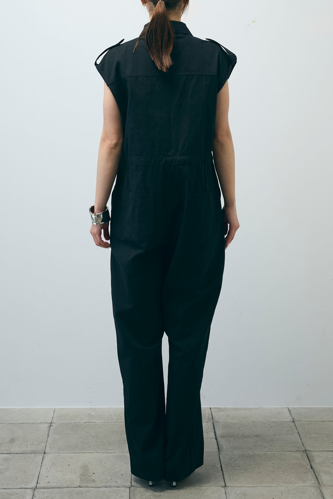 [予約/SET]ネーム入りアメスリタンク+ノースリーブオールインワン(2set)