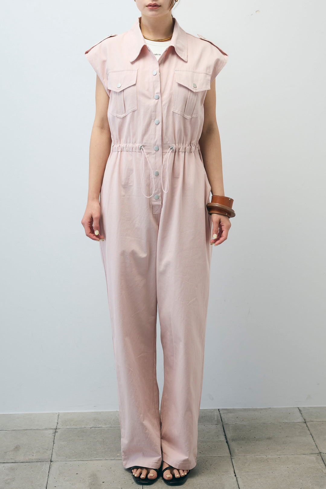 [予約]ノースリーブオールインワン