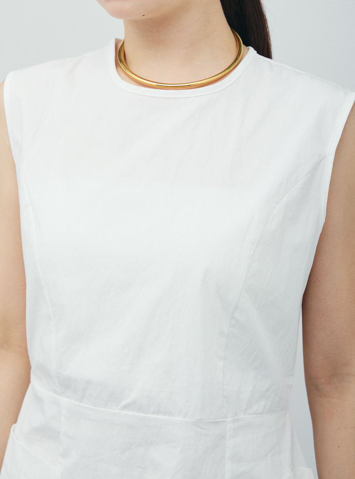 [予約/SET]バックオープンブラウス+リネンライクリラックスパンツ(2set)