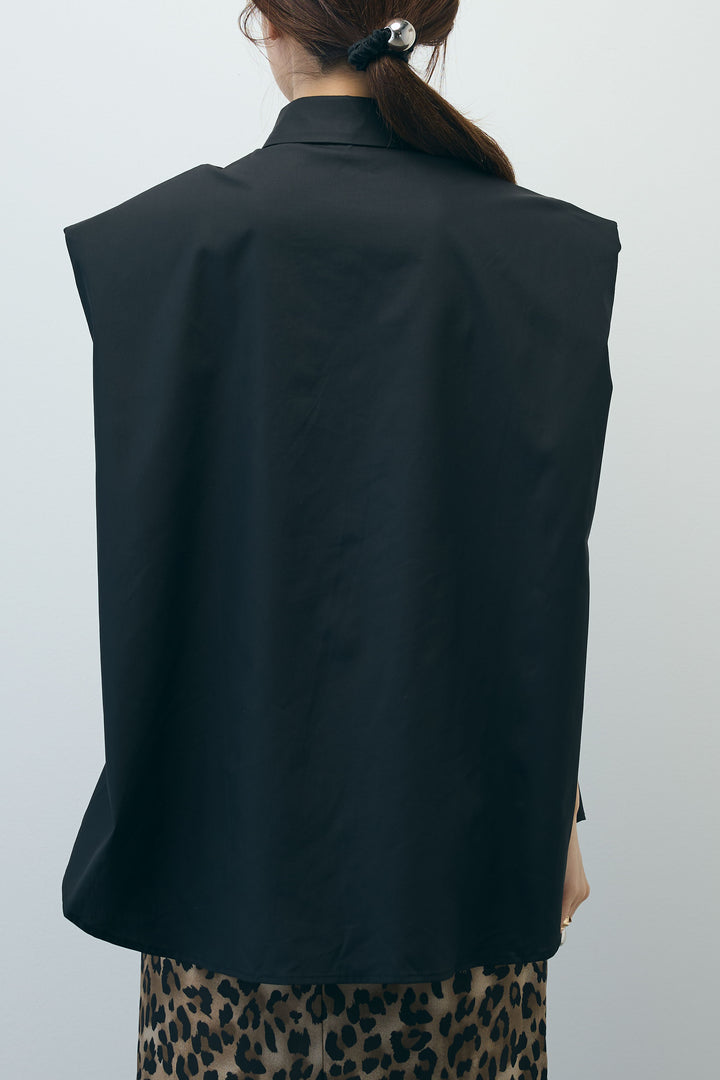 [予約/SET]スカーフ付きボックスシャツ+レオパードシアースカート(2set)