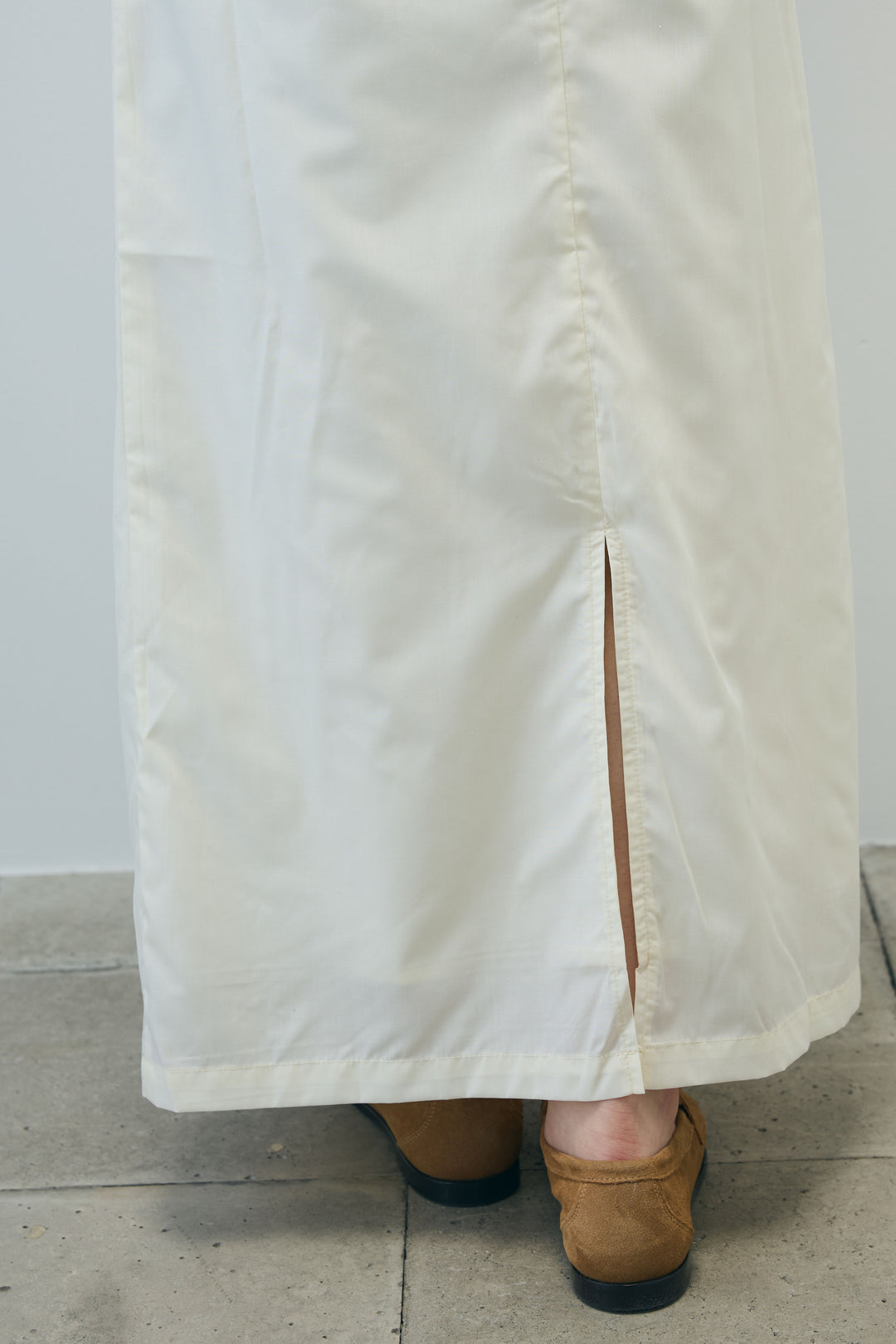 [予約]ワンショルダーロングワンピース