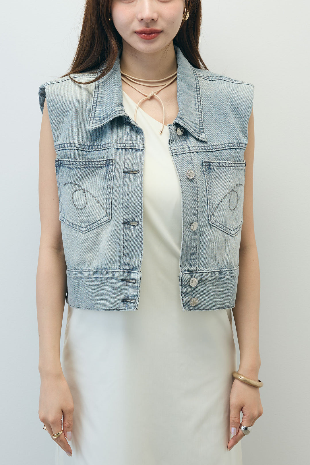 [予約]コンパクトデニムジャケット