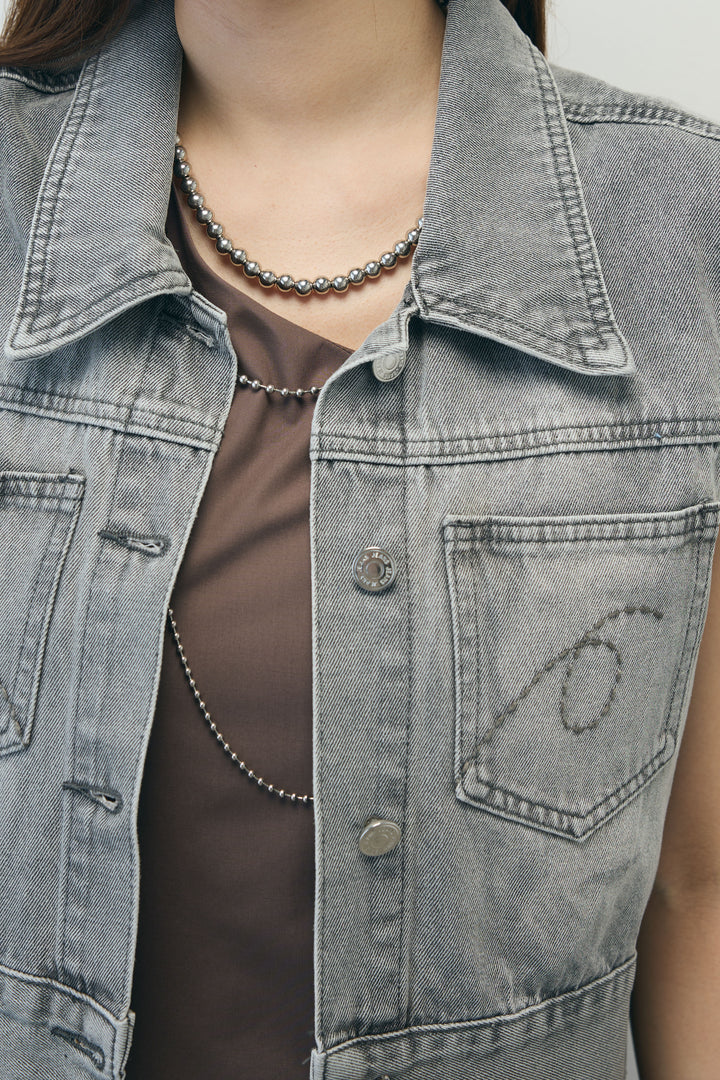 [予約]コンパクトデニムジャケット