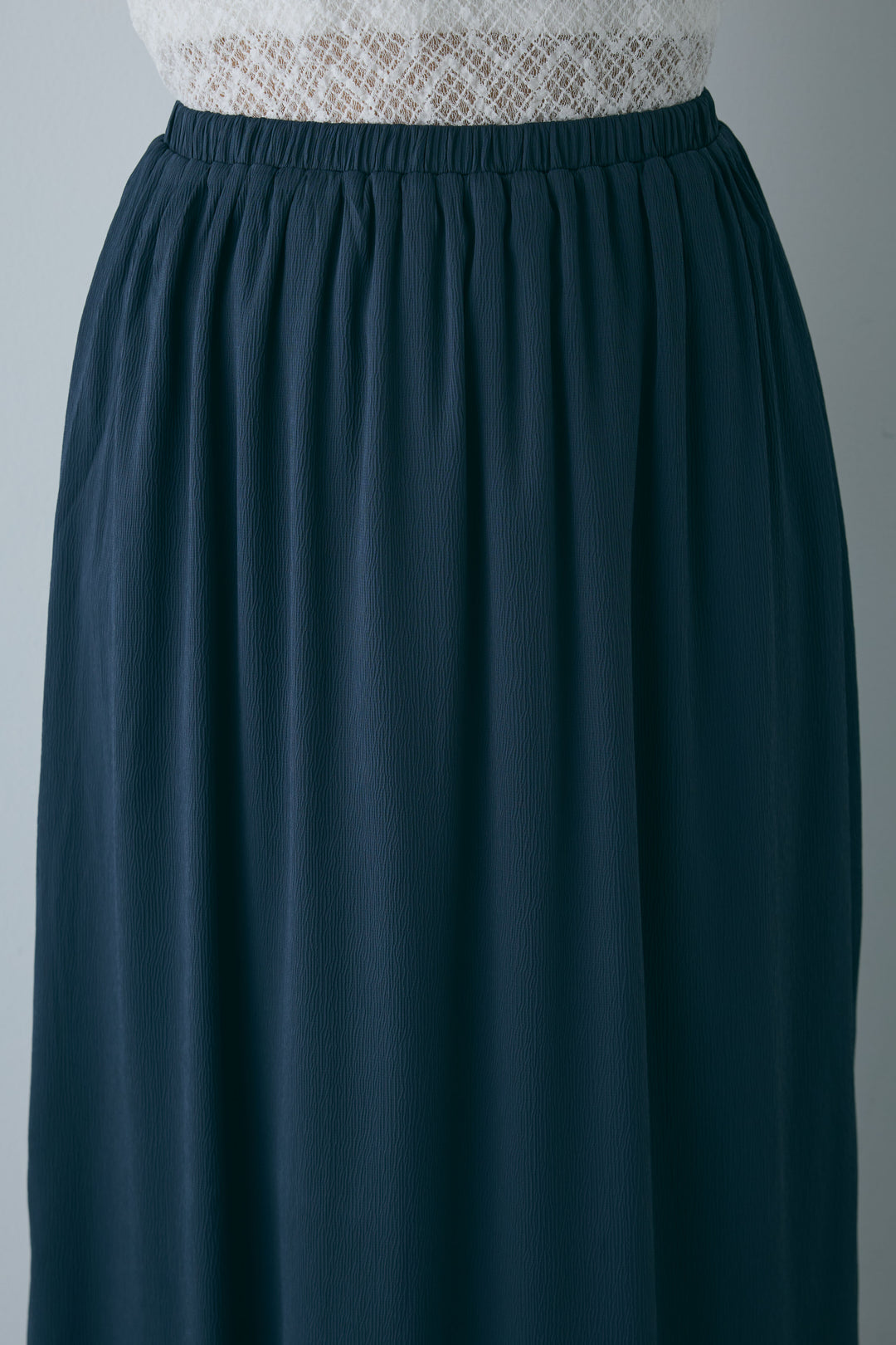 [予約/SET]ドレープサテンキャミソール×ロングスカートセットアップ+ストレッチレースタンク(2set)