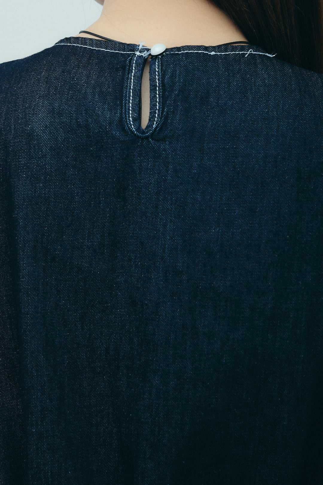 [予約]ベルト付きデニムセットアップ