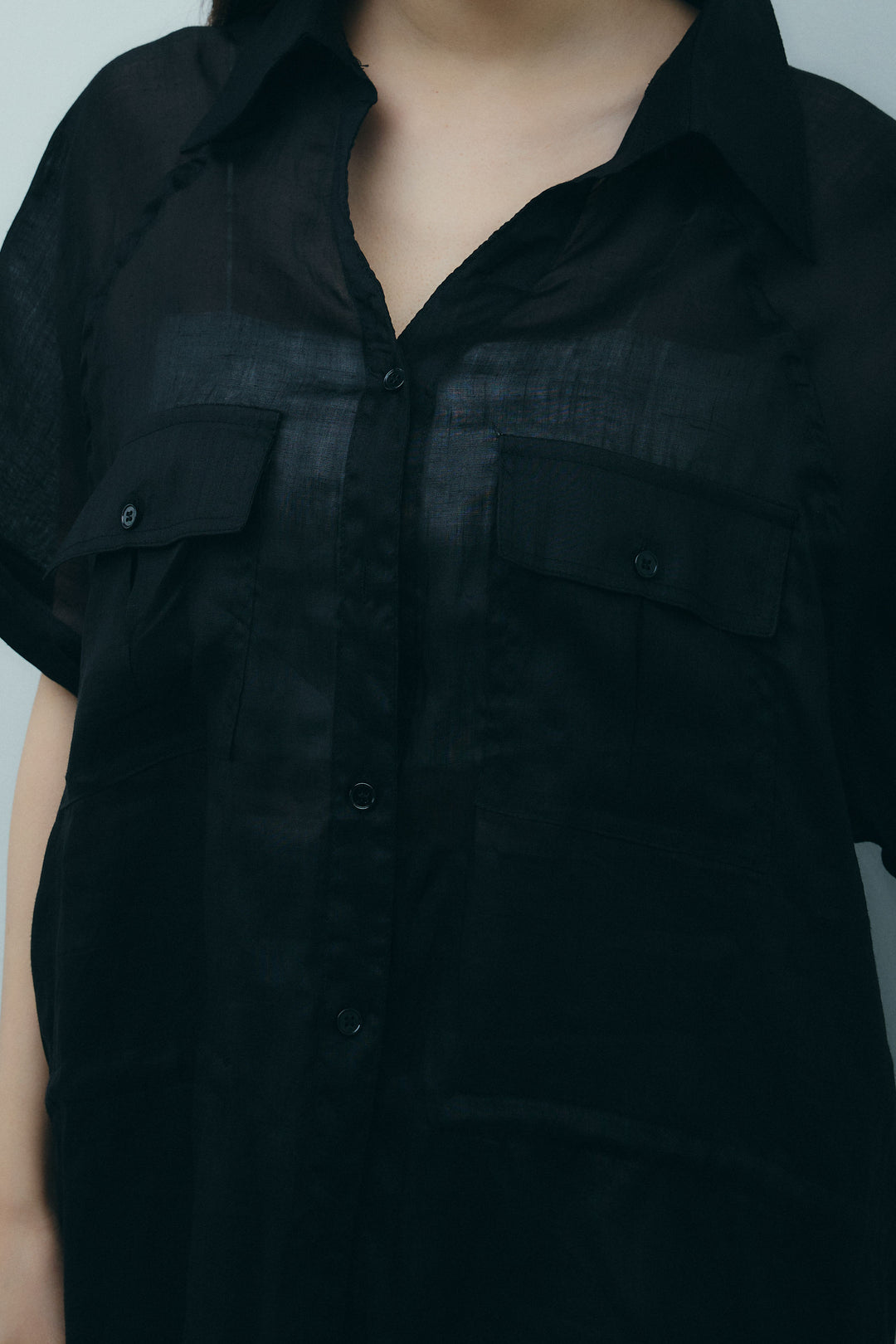 [予約]リネンサファリリラックスシャツ