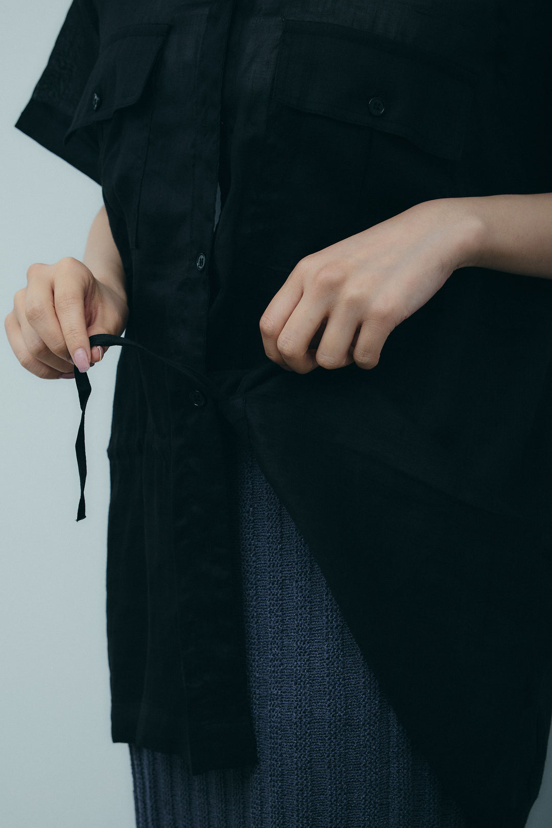 [予約]リネンサファリリラックスシャツ