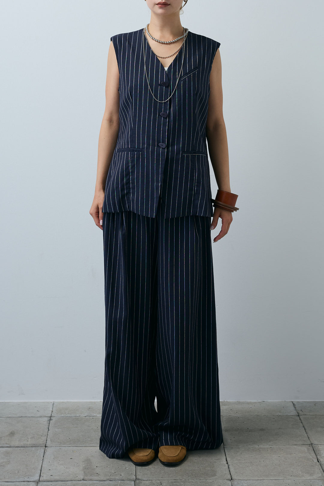 [予約/SETUP]ピンストライプセットアップ