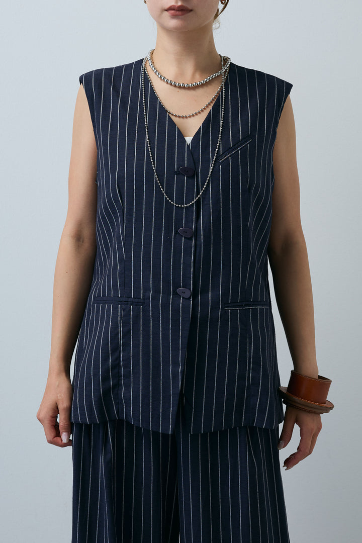 [予約/SETUP]ピンストライプセットアップ