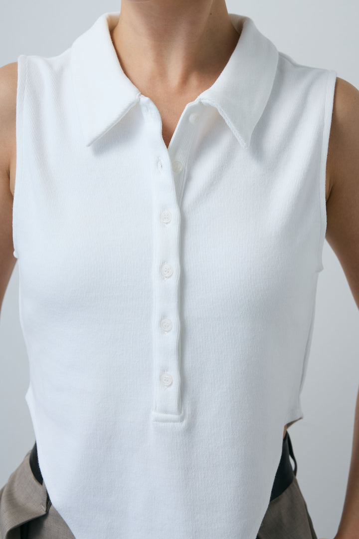 [予約]ポロニットノースリボディースーツ