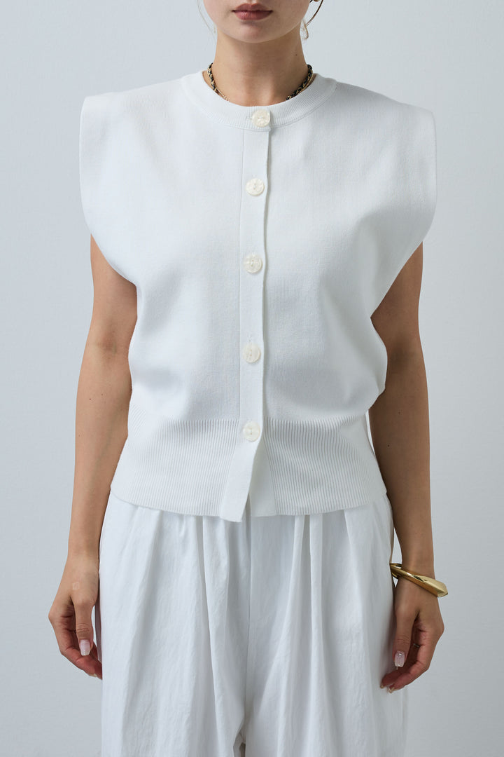 [予約]ボクシーニットベスト