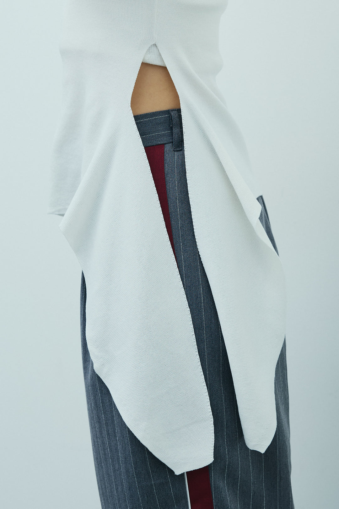 [予約]サイドリボンニットタンク