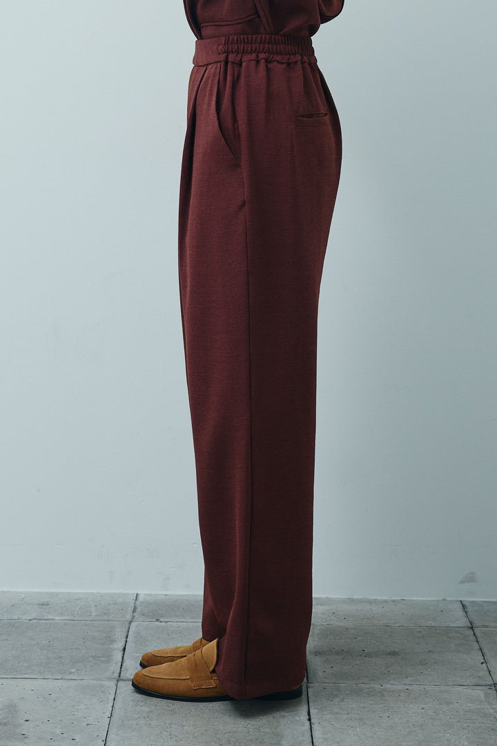 [予約/SET]リネンタッチハーフスリーブJK+リネンタッチリラックスPT(2set)