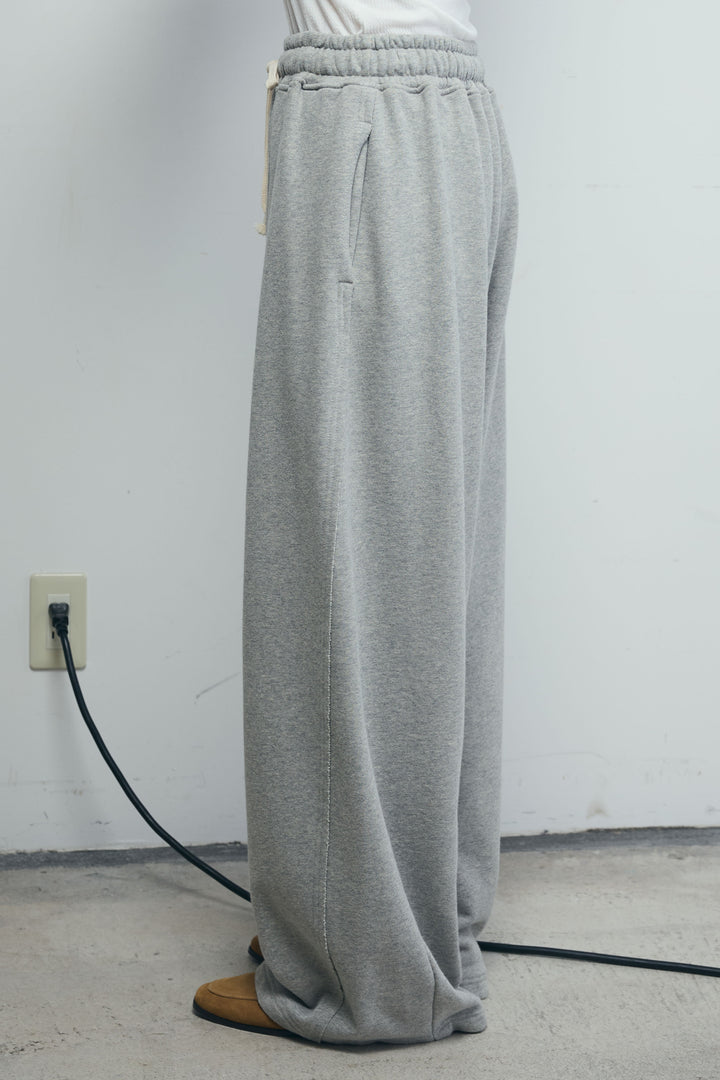 [予約]ルーズワイドスウェットパンツ