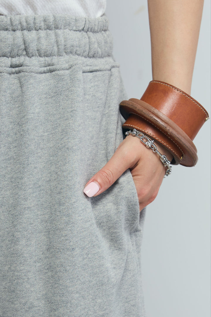 [予約]ルーズワイドスウェットパンツ