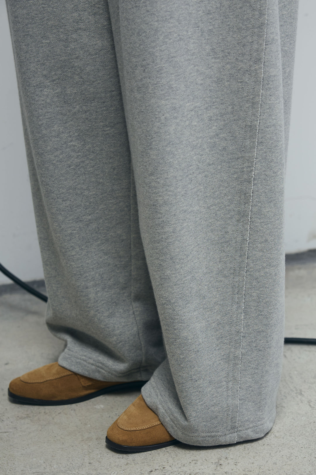 [予約]ルーズワイドスウェットパンツ