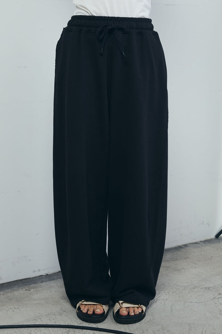 [予約]ルーズワイドスウェットパンツ