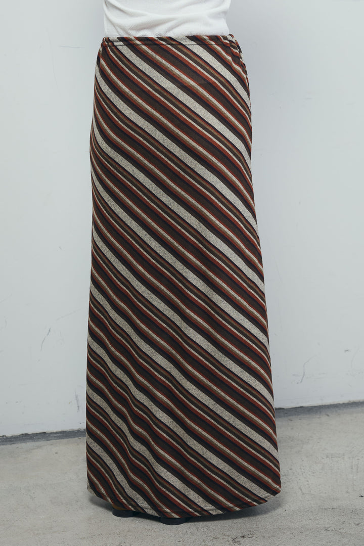 [予約]マルチストライプナロースカート