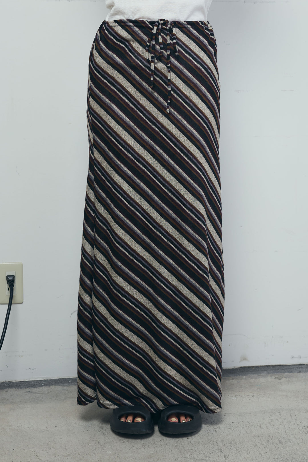 [予約]マルチストライプナロースカート