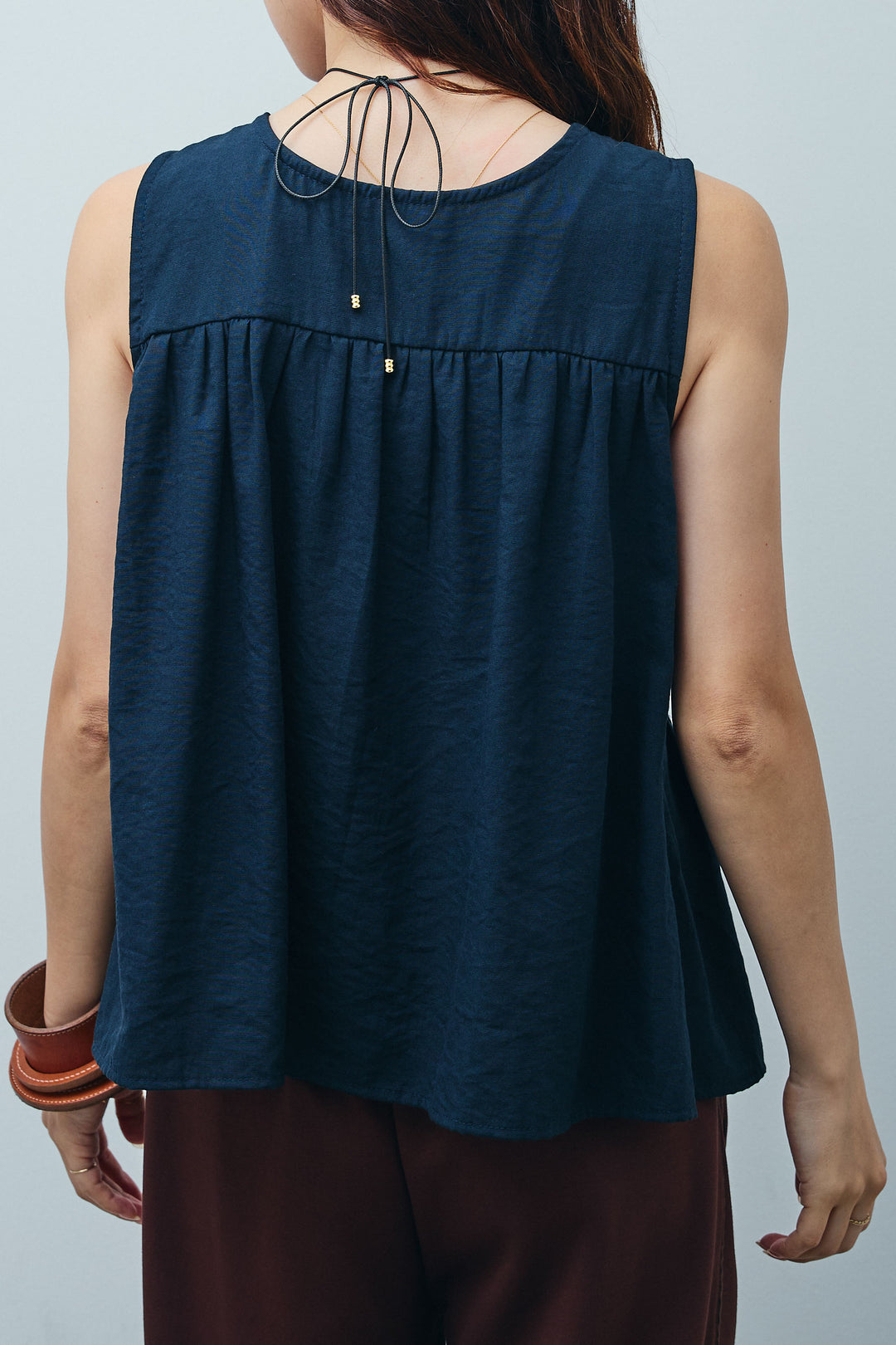 [予約/SET]シャーリングブラウス+ダブルウエストサイドラインスウェット(2set)