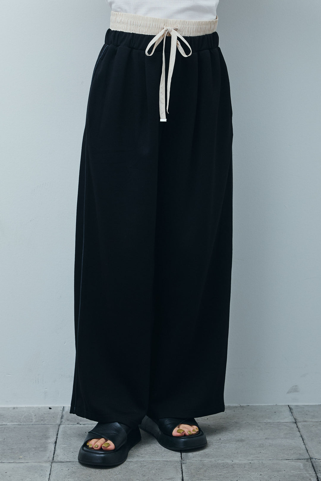 [予約]ダブルウエストサイドラインスウェット