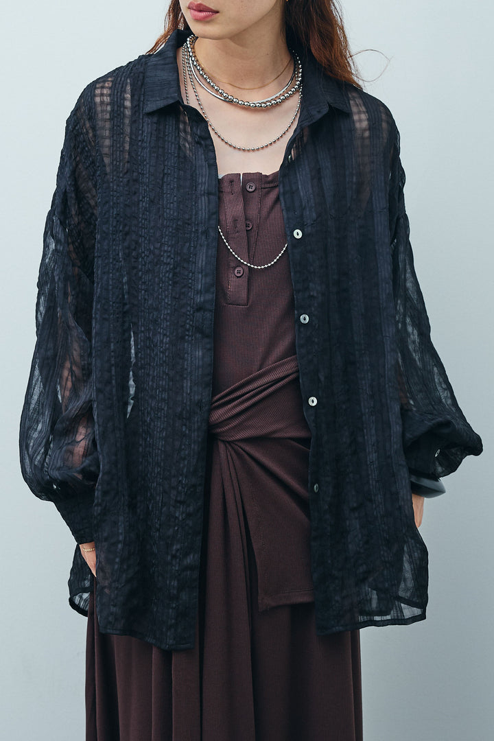 [予約]シアーブラウス