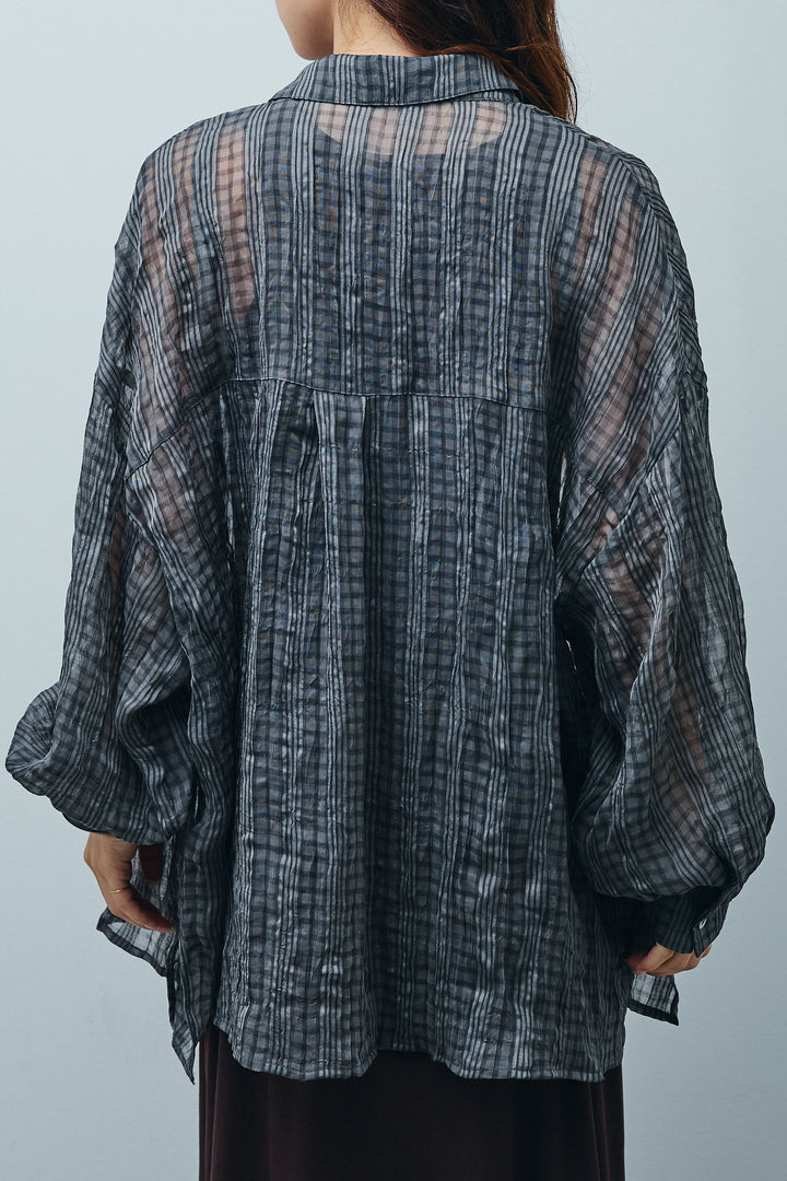 [予約/SET]シアーブラウス+TRツイル2wayビスチェサロペ(2set)