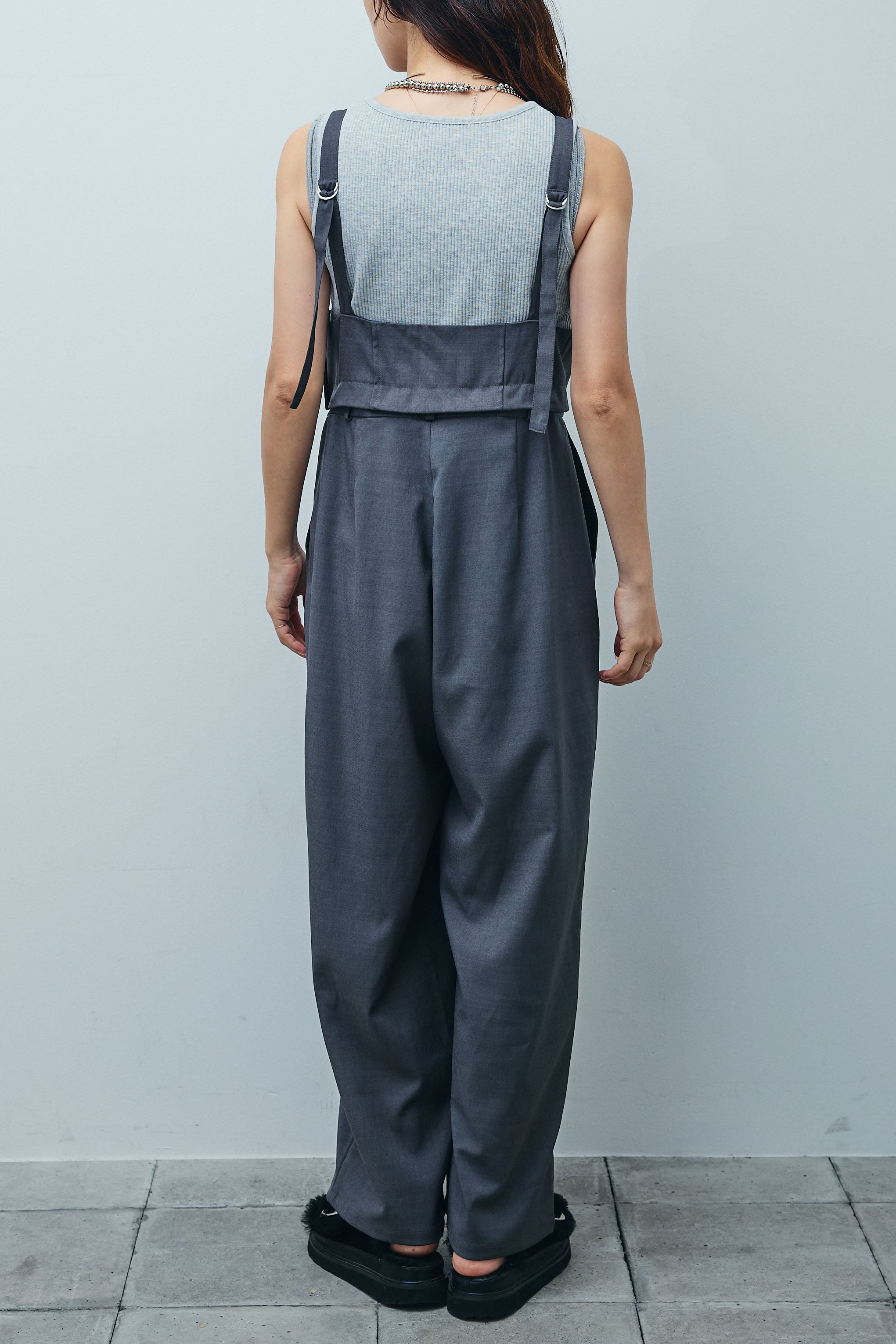 予約]TRツイル2wayビスチェサロペ – IAMALPHA