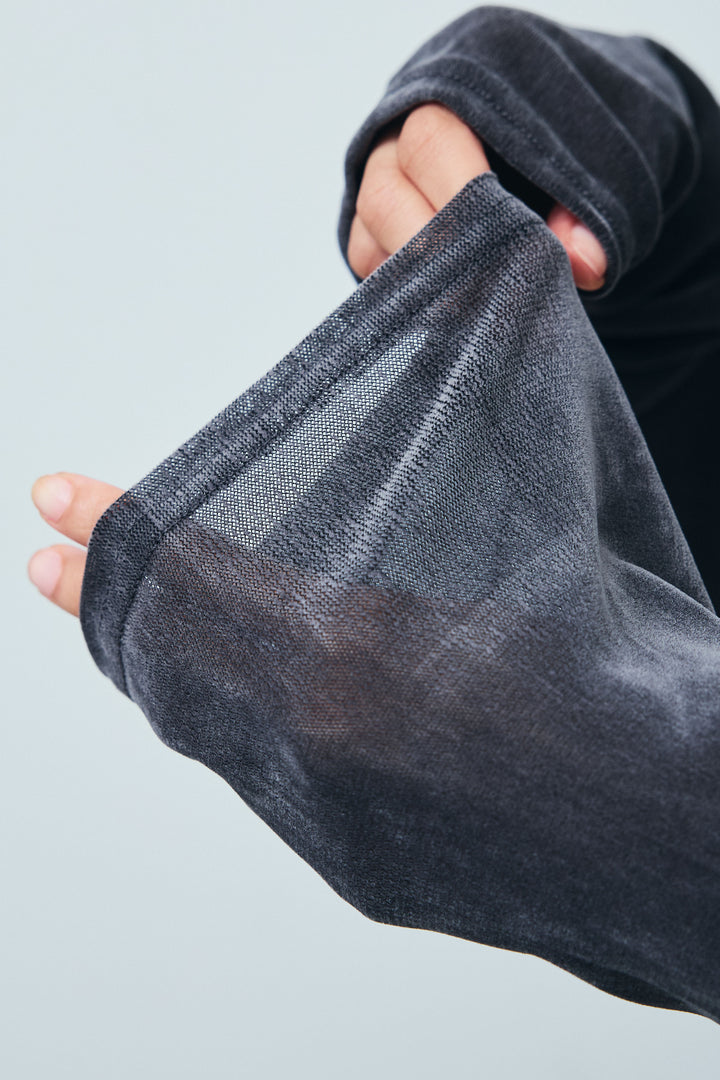 シアーベロアオフショルタックPO