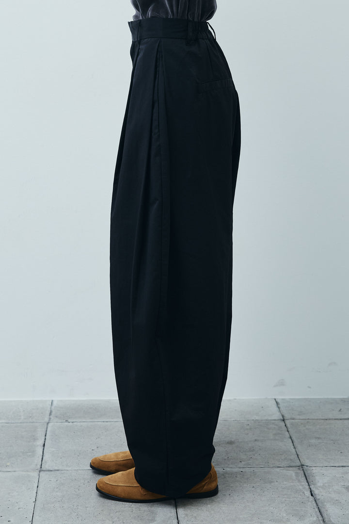 [予約]合繊ツイルタックカーブパンツ