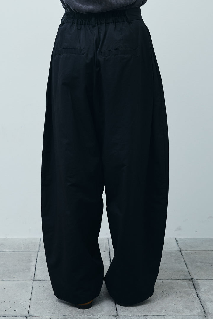 [予約]合繊ツイルタックカーブパンツ