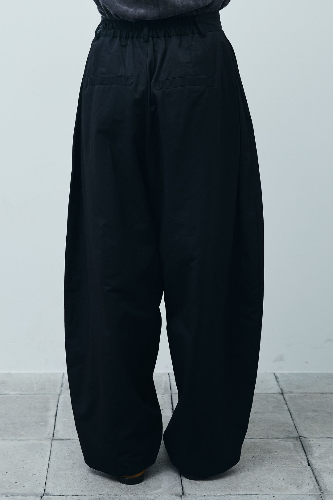 [予約/SET]シアーベロアオフショルタックPO+合繊ツイルタックカーブパンツ(2set)