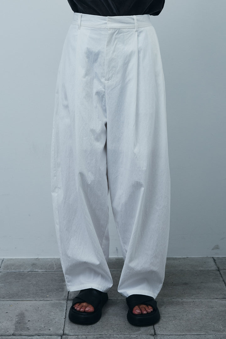 [予約]合繊ツイルタックカーブパンツ