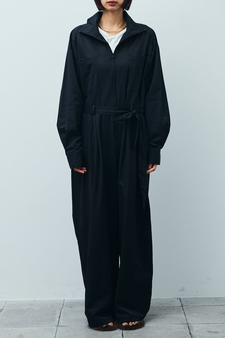 [予約]合繊ツイルジャンプスーツ