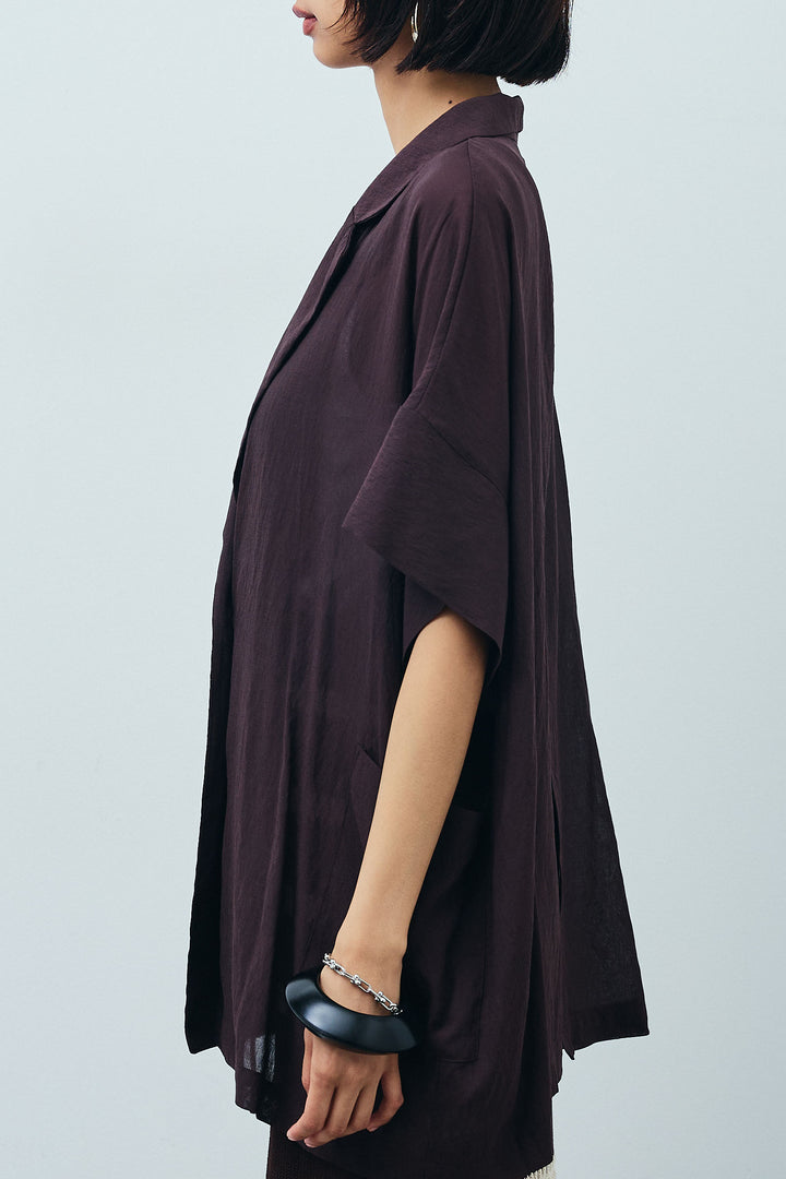 [予約/SET]ハーフスリーブシアーJK+ニットスカート(2set)