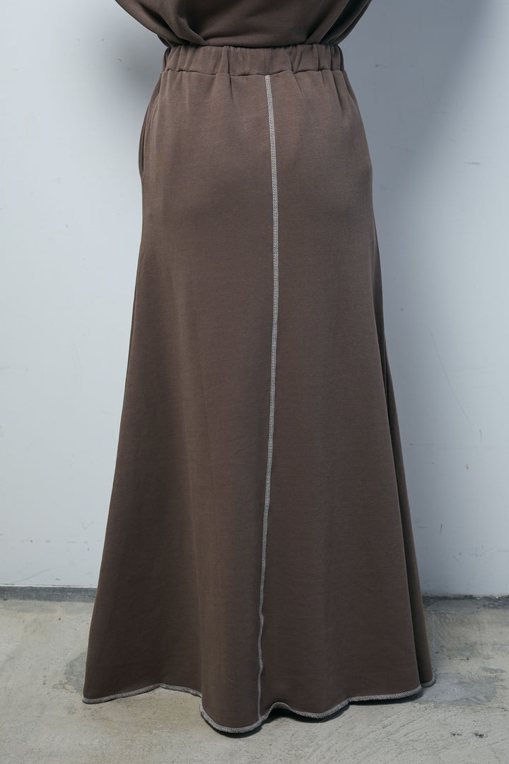 スリットスウェットロングSK