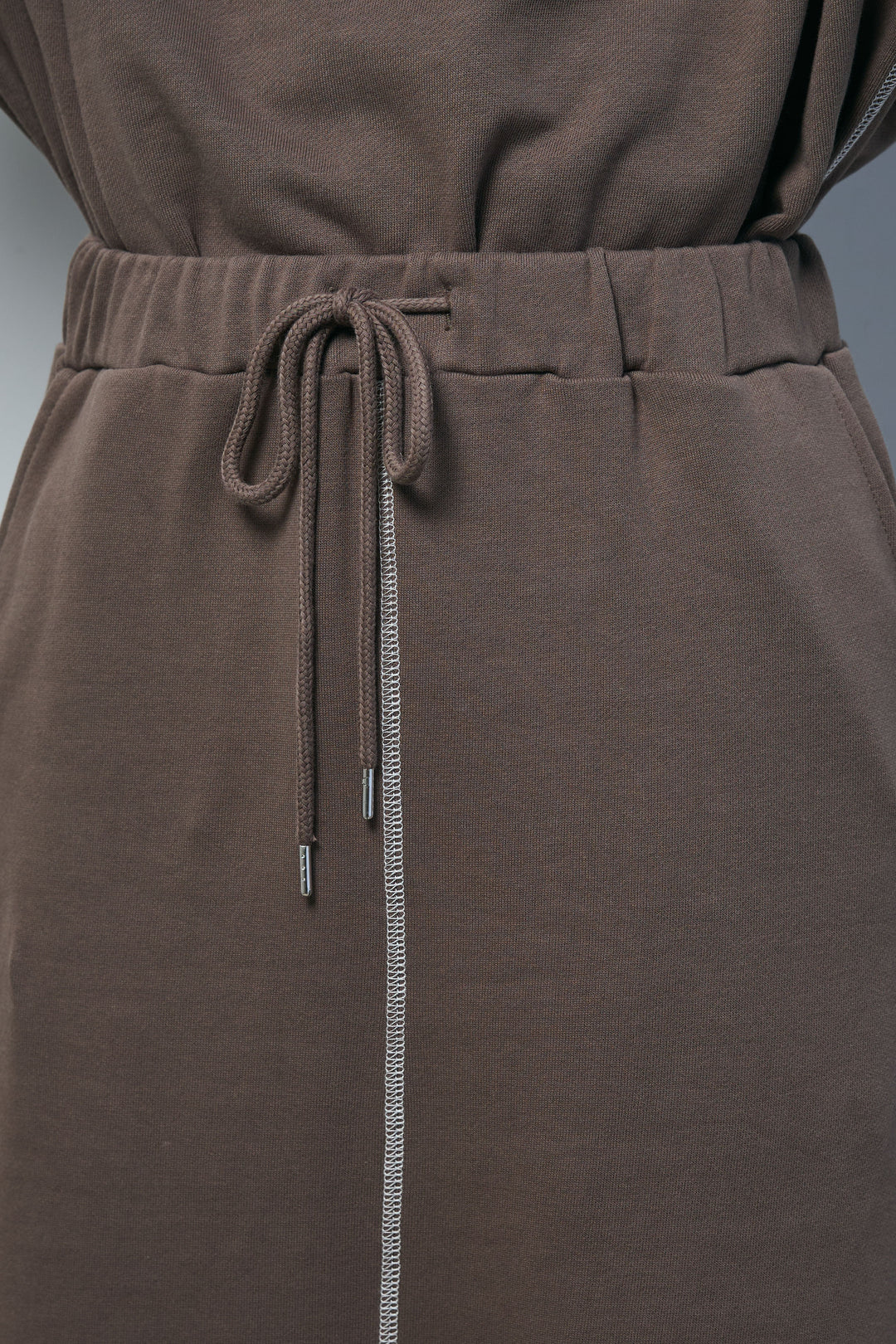 [予約/SET]ダンスフェザーベスト+スリットスウェットロングSK(2set)