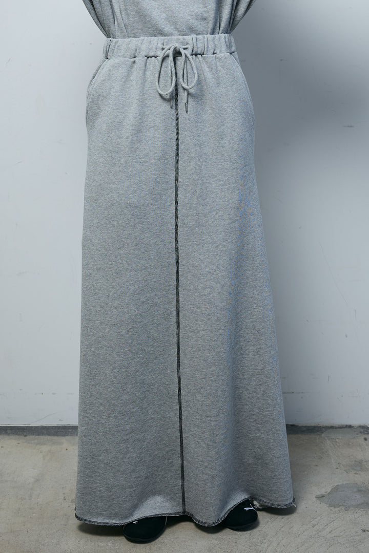 スリットスウェットロングSK