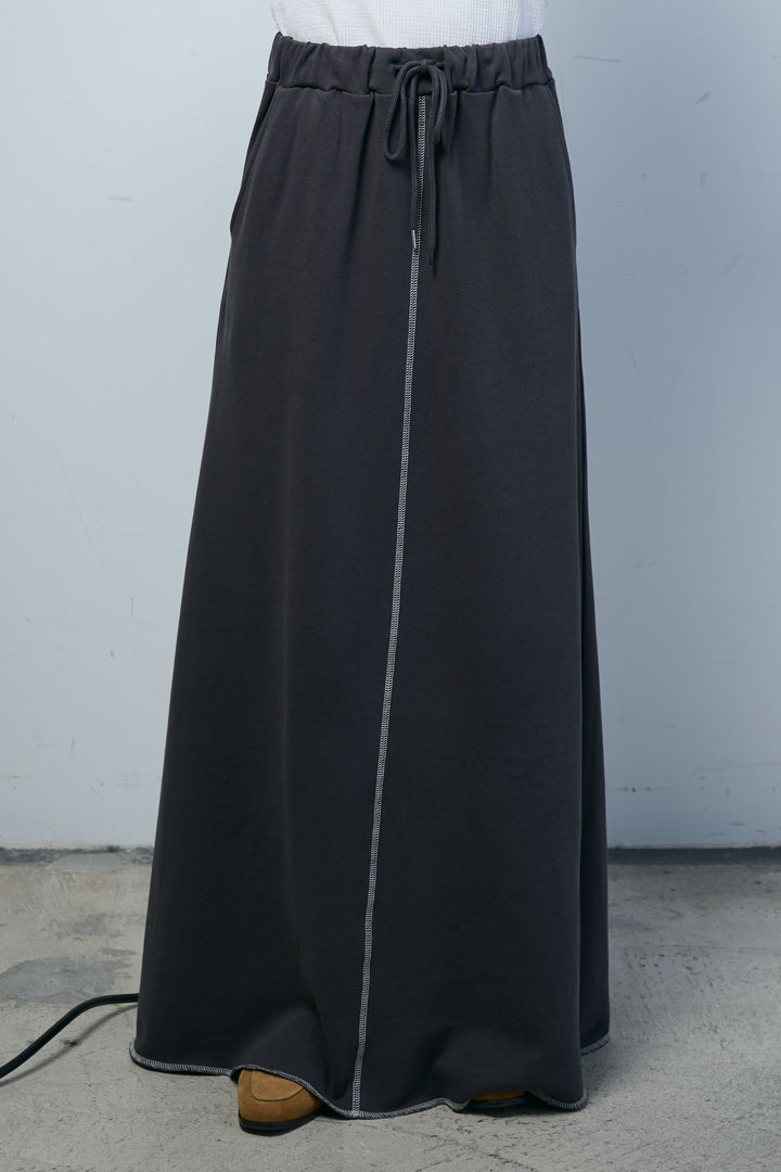 スリットスウェットロングSK